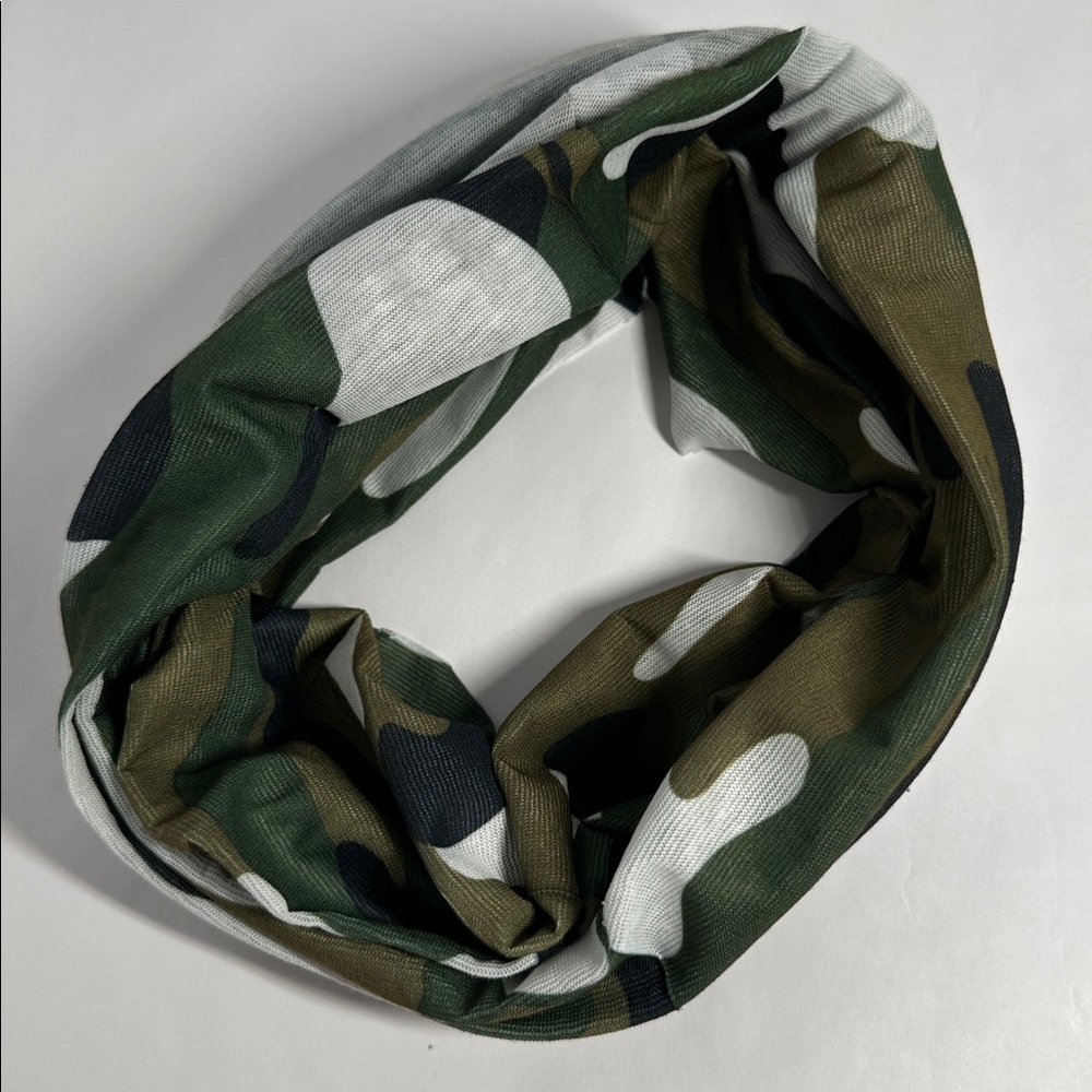 Wide Camouflage Headband - #2064
